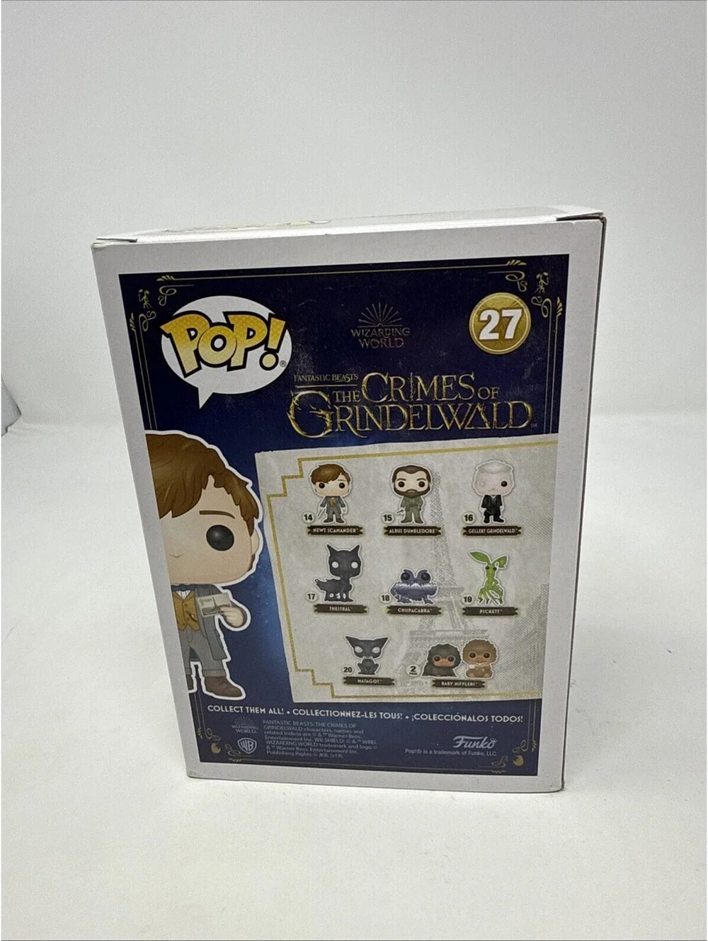 Funko Pop Newt Scamander #27 Michaels Exclusive Crimes of Grindelwald